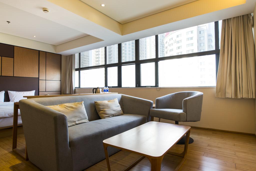 Ji Hotel Shanghai Xujiahui Bagian luar foto